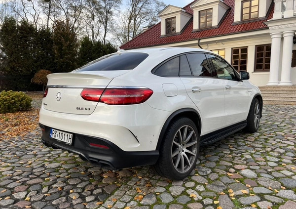 Mercedes-Benz GLE cena 215250 przebieg: 224530, rok produkcji 2017 z Golina małe 254